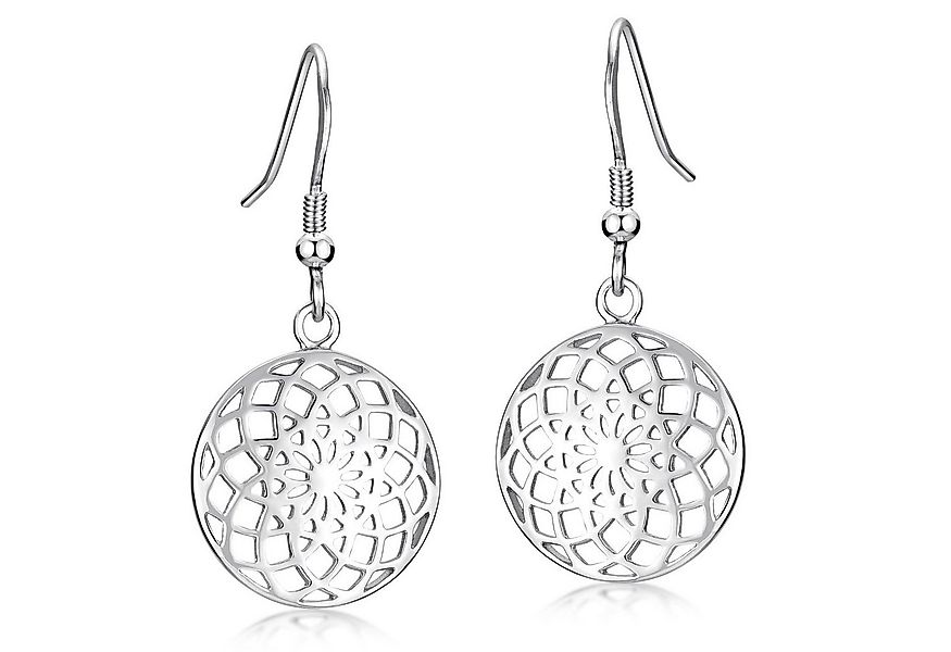 Materia Paar Ohrhänger Lebensblume / Blume des Lebens SO-451 Silber, 925 St günstig online kaufen