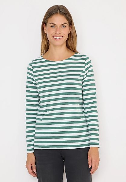 Cecil Langarmshirt aus reiner Baumwolle günstig online kaufen