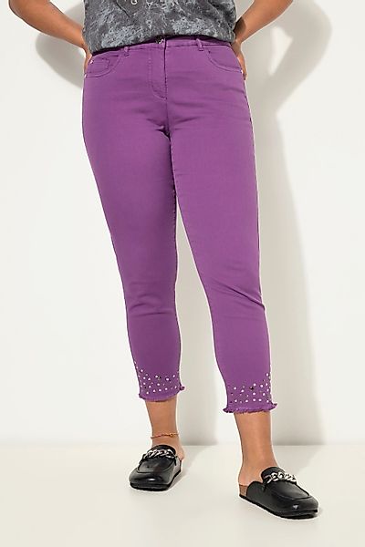 Angel of Style Röhrenjeans 7/8-Twillhose verzierter günstig online kaufen