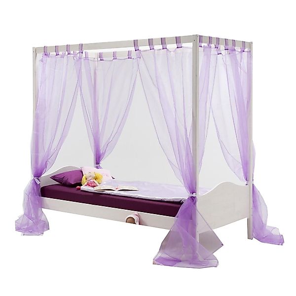 IDIMEX Himmelbett NADINE, Himmelbett Kinderbett Mädchenbett günstig online kaufen