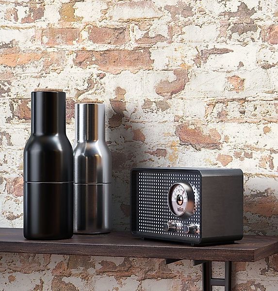 Newroom Vliestapete, Steintapete Rot Grau Ziegelstein günstig online kaufen