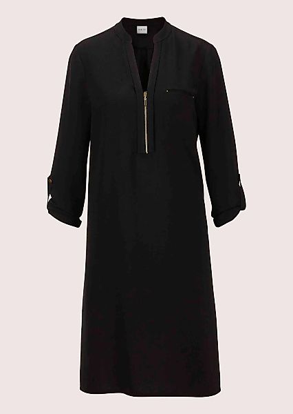 MADELEINE Midikleid "Kleid Shirtkleid mit Rundhals mit V-Schlitz" günstig online kaufen