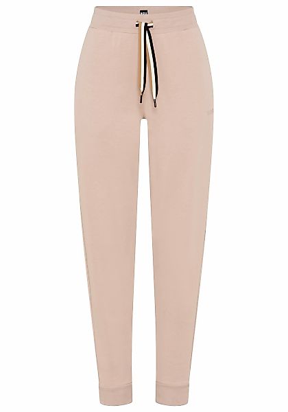 BOSS Relaxhose "CP Stripe Pants Cuff" mit kontrastfarbener Kordel günstig online kaufen