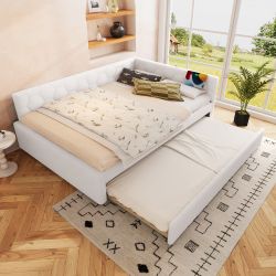 SOFTWEARY Schlafsofa mit Bettfunktion, 140x200 cm, günstig online kaufen