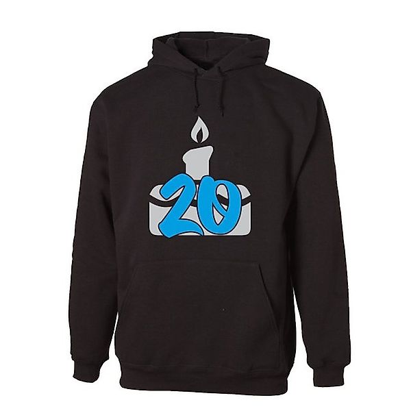 G-graphics Hoodie 20 – Geburtstagstorte Unisex zum 20ten Geburtstag mit tre günstig online kaufen