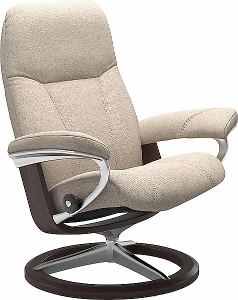 Stressless® Relaxsessel »Consul«, mit Signature Base, Größe S, Gestell Weng günstig online kaufen