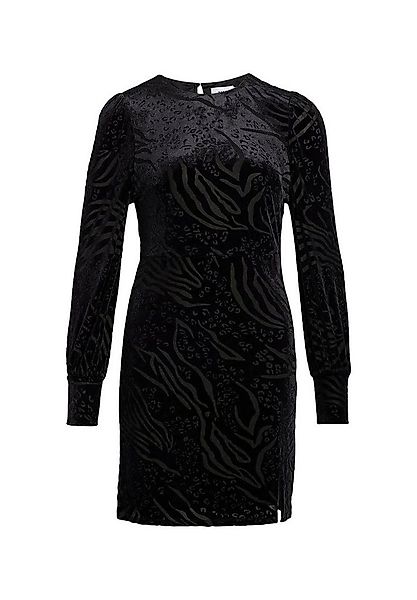 Vila Shirtkleid Samtiges Nicki Leo Print Party Dress für Kurvige Frauen (ku günstig online kaufen