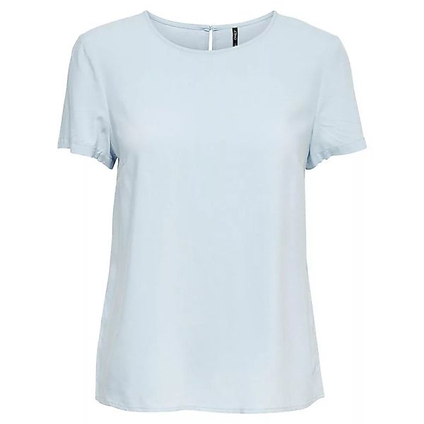 Only First One Life Kurzärmeliges T-shirt 40 Cashmere Blue günstig online kaufen