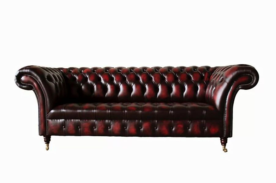 JVmoebel Chesterfield-Sofa TRADITIONELLES 3-SITZIGES, ANTIKES CHESTERFIELD- günstig online kaufen