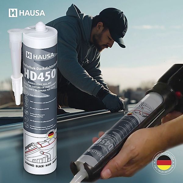 Hausa Dichtstoff HD450, Kautschuk Dachdichtstoff, (3-tlg), günstig online kaufen