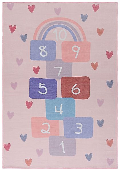 Mazovia Designteppich Kinder Hüpfspiel Kinderzimmer, 140 günstig online kaufen