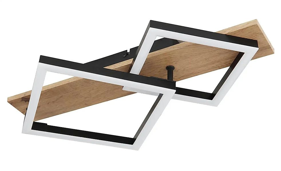 Globo Lighting Deckenleuchte   ¦ schwarz ¦ Maße (cm): B: 47,5 H: 8,5 T: 31. günstig online kaufen