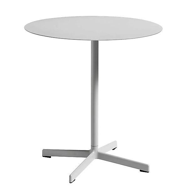 HAY - Neu Tisch rund Ø70cm - himmelgrau/pulverbeschichtet/H 74cm / Ø 70cm/f günstig online kaufen