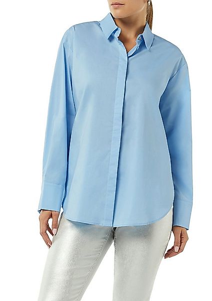 comma Hemdbluse Oversize, mit Popeline günstig online kaufen