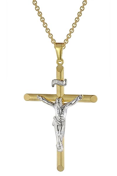 trendor Kette mit Anhänger Kreuz-Anhänger 333 günstig online kaufen