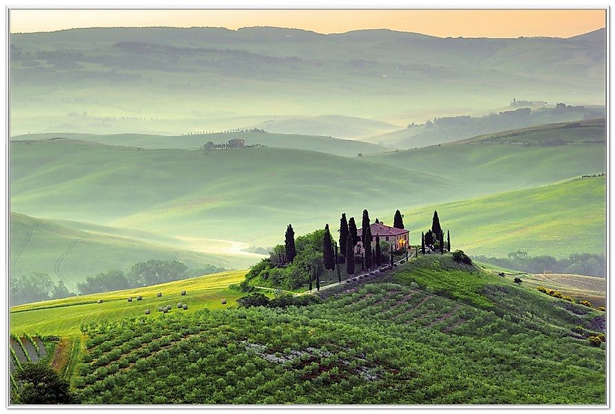 Wallario Poster, Toskana in Italien, in günstig online kaufen