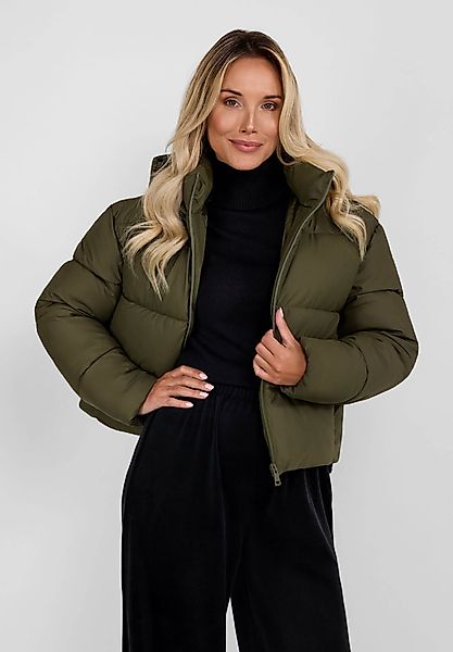 Respect Winterjacke Kurze Steppjacke mit Kapuze, günstig online kaufen