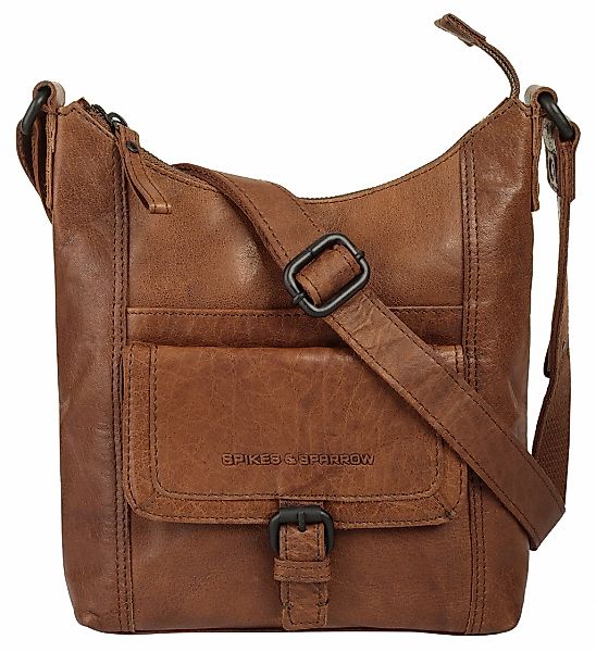 Spikes & Sparrow Umhängetasche echt Leder günstig online kaufen