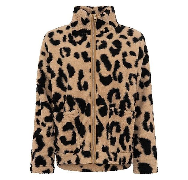 Zwillingsherz Kurzjacke Zwillingsherz Teddyjacke Big Leo Animalprint, Leopa günstig online kaufen