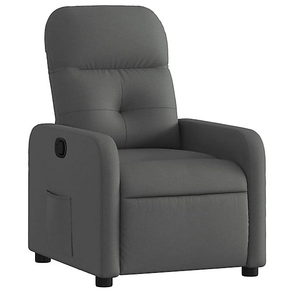vidaXL Sessel Relaxsessel Dunkelgrau Stoff (1-St) günstig online kaufen