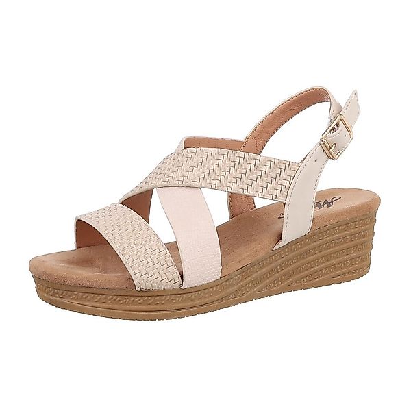 Ital-Design Damen Freizeit Plateausandaletten (86527353) Keilabsatz/Wedge günstig online kaufen