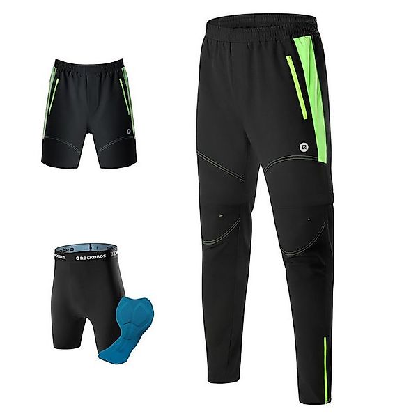 ROCKBROS Fahrradhose Doppellagig Abnehmbar Sporthose (Lang günstig online kaufen