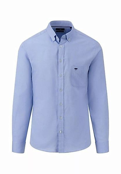 FYNCH-HATTON Langarmhemd Herren Hemd aus Baumwolle Langarm Regular Fit (1-t günstig online kaufen
