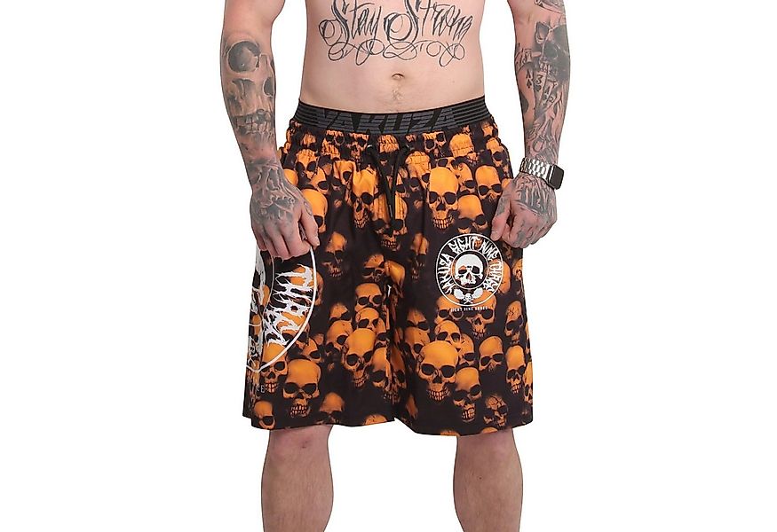 YAKUZA Boardshorts Skull Theme mit Doppelbund günstig online kaufen