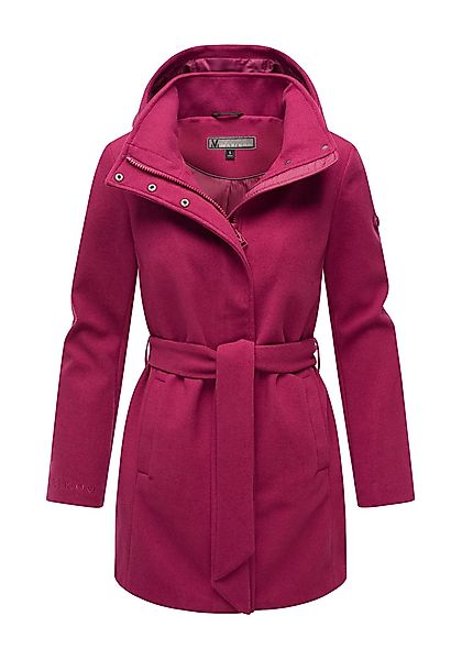 Marikoo Kurzmantel Katalinaa Eleganter Wickel Mantel günstig online kaufen