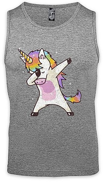 Urban Backwoods Tanktop Unicorn Dab I Ärmelloses T-Shirt Einhorn Regenbogen günstig online kaufen