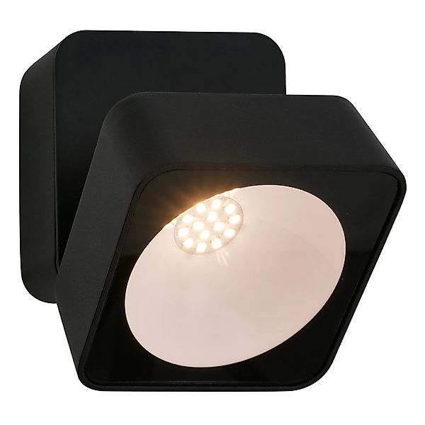 Telefunken LED-Outdoor-Wandleuchte IP44 8 cm x 9 cm x 9 cm Schwarz günstig online kaufen