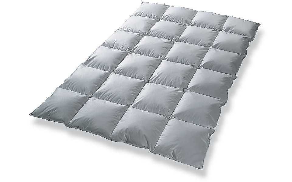 Sanders Kauffmann Federbettdecke Sanders Kassettendaunendecke Basic weiß, 1 günstig online kaufen