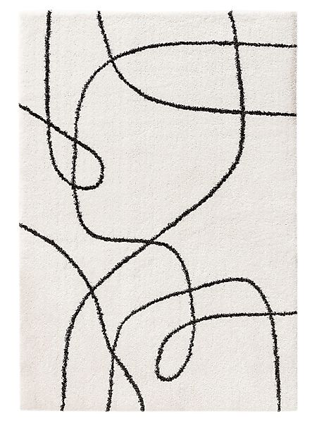 benuta Hochflor-Teppich Louise, rechteckig, Höhe: 21 günstig online kaufen