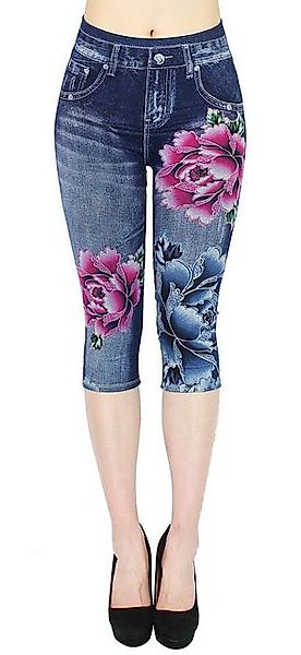 dy_mode 3/4-Leggings Damen Capri Jeggings High günstig online kaufen