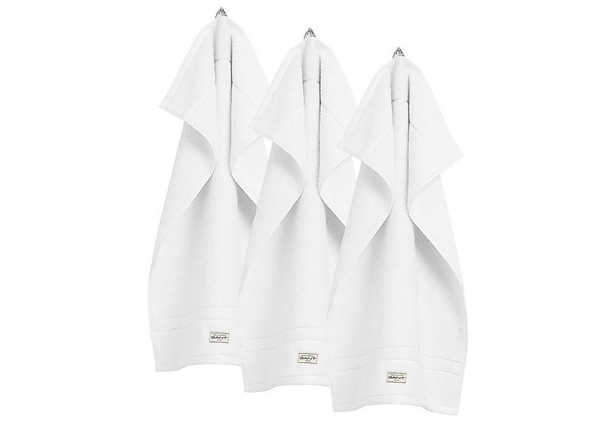 Gant Gästehandtücher Unisex Gästetuch 3er Pack Baumwolle Premium Towel, Fro günstig online kaufen