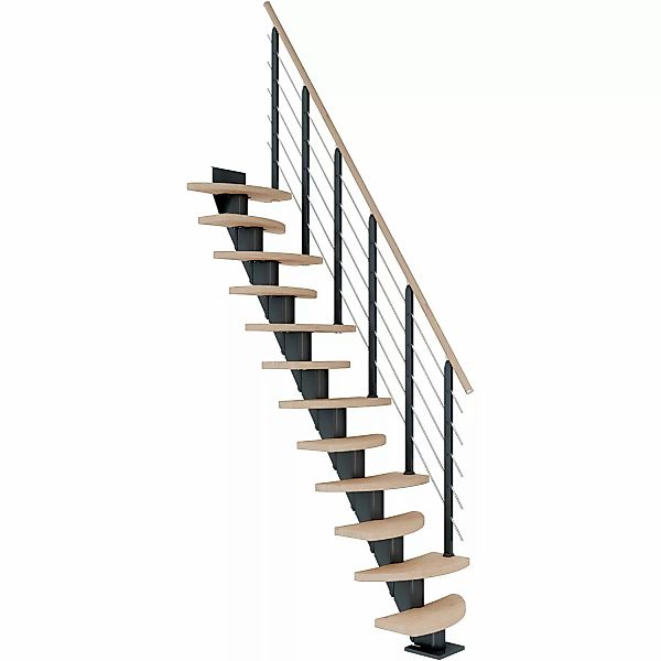 Dolle Mittelholmtr. Berlin Eiche Weiß Anthrazit GH 315 cm Variabel 64 cm FS günstig online kaufen