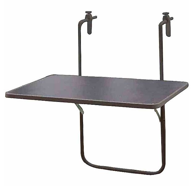 GAUTZSCH Balkonhängetisch in anthrazit - 60x40 (BxT) günstig online kaufen