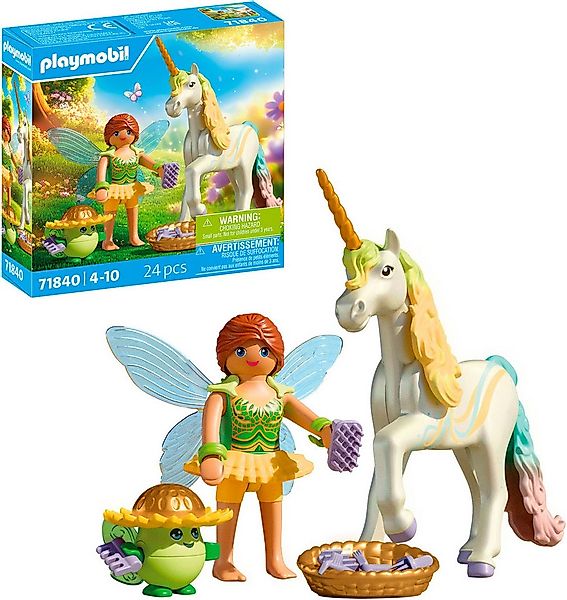 Playmobil® Sammeleinhorn, Regenbogenblume mit Fee (71840), Princess Magic K günstig online kaufen