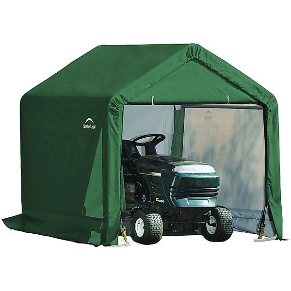 ShelterLogic Zeltgarage 180 cm x 180 cm x 180 cm Grün günstig online kaufen