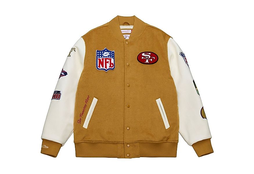 Mitchell & Ness Winterjacke Varsity DUSTED San Francisco 49ers günstig online kaufen