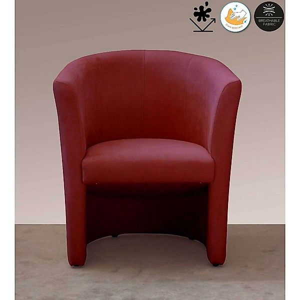 Home affaire Cocktailsessel "Tabby", (1 St.), Antifleck-Beschichtung günstig online kaufen