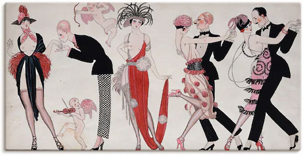 Artland Wandbild »Tango.« Sport 1 Stk. tlg. als Leinwandbild, Poster in ver günstig online kaufen