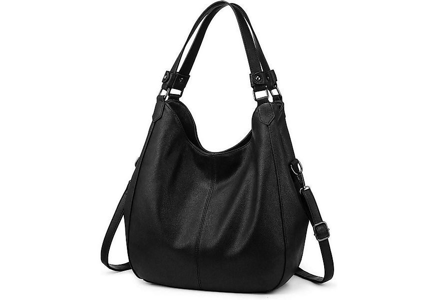 LuxusKollektion Schultertasche Damen Handtasche Shopper Vintage Groß Lederi günstig online kaufen
