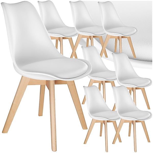 tectake Esszimmerstuhl Set Esszimmerstuhl (Set, 8 günstig online kaufen