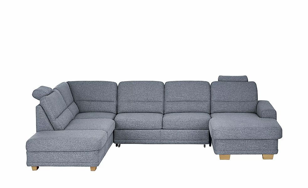 meinSofa Wohnlandschaft  Marc ¦ blau ¦ Maße (cm): B: 311 H: 85 T: 234.0 Pol günstig online kaufen