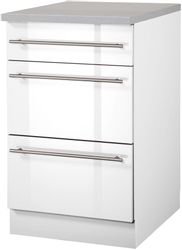 wiho Küchen Unterschrank "Chicago" 50 cm breit mit 2 Auszügen günstig online kaufen