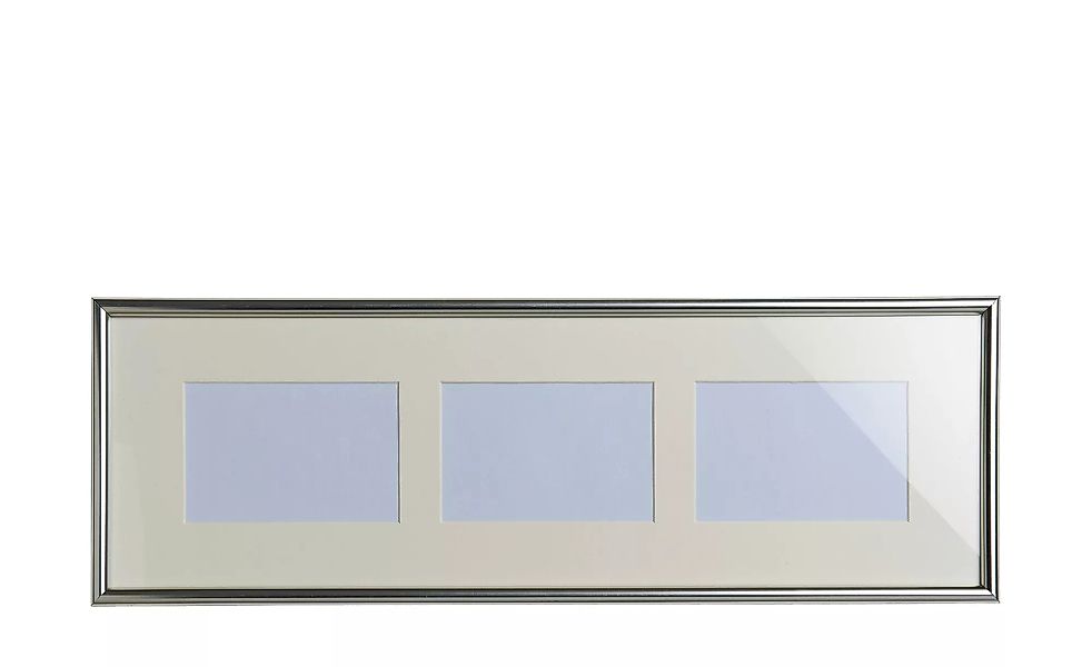 Bilderrahmen Collage 3er - silber - Kunststoff - 20 cm - 61 cm - 2 cm - Sco günstig online kaufen