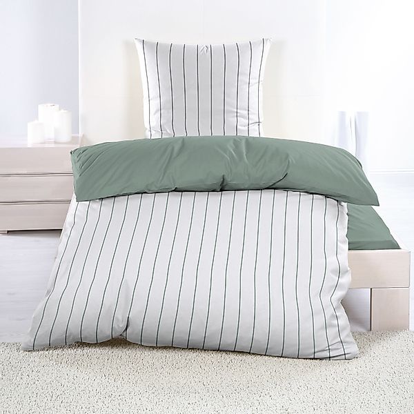 Casa Colori Bettwäsche Renforce Ganzjahres Wende günstig online kaufen