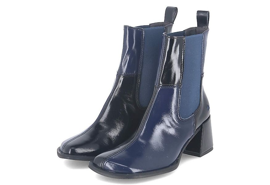 Art Art 1707 Nappa Shinny Navy Damen Lackleder blau Schlupfstiefel günstig online kaufen
