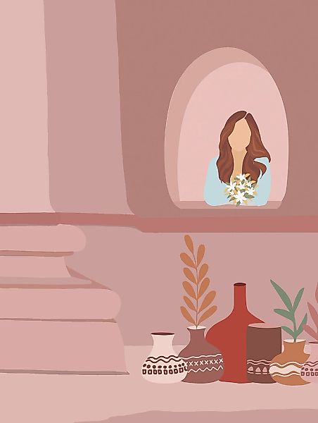 Komar Bild "Thousand and Two Nights" Natur 1 Stk. tlg. Wandbild zur Dekorat günstig online kaufen